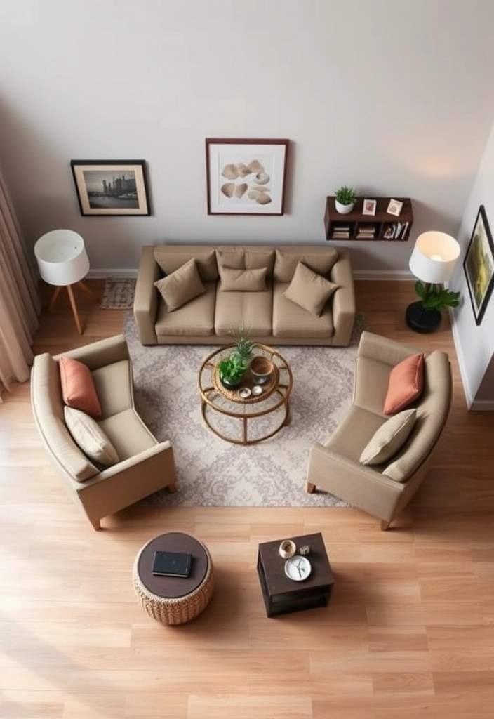 15 Budget-Friendly Living Room Makeover Ideas That Will Transform Your Space! - 2. Revamp Your Furniture Arrangement