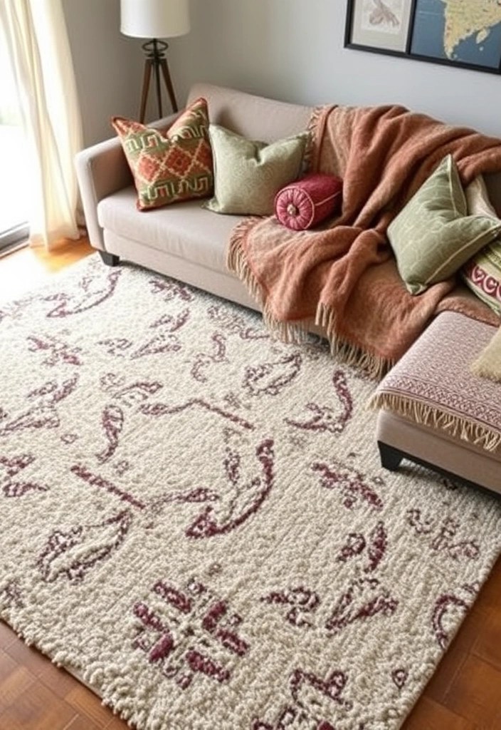 15 Budget-Friendly Living Room Makeover Ideas That Will Transform Your Space! - 5. Layer Textiles for Comfort