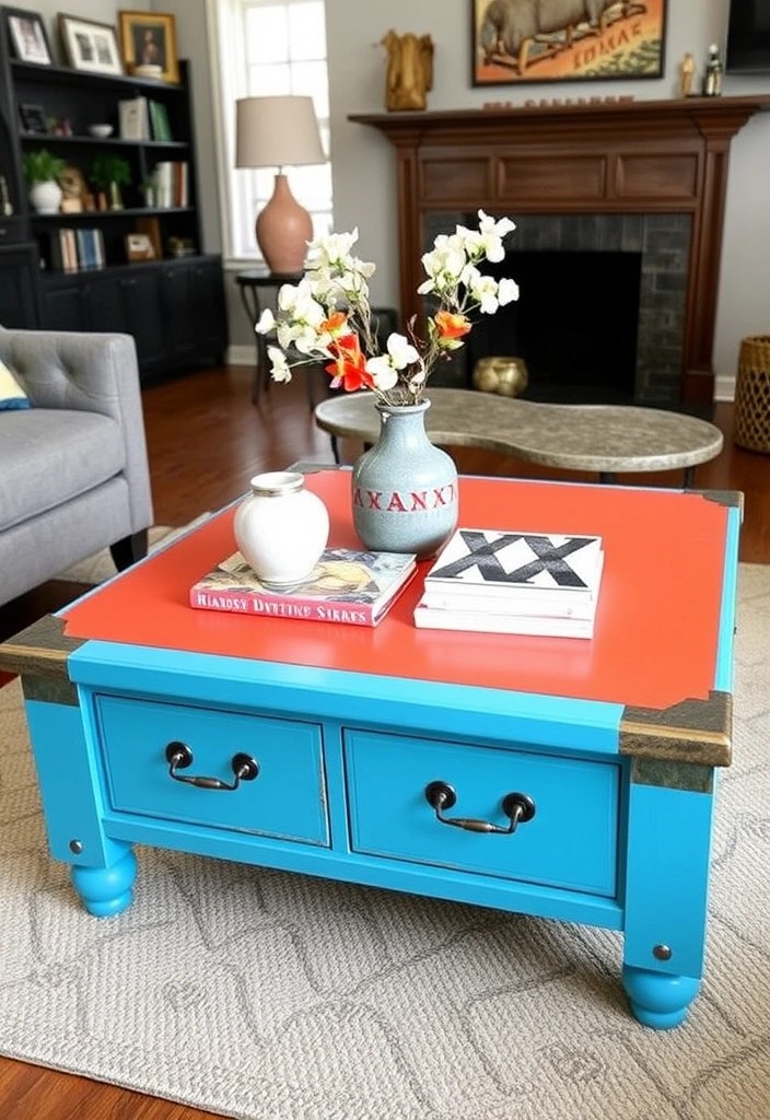 15 Budget-Friendly Living Room Makeover Ideas That Will Transform Your Space! - 8. Upcycle Old Furniture