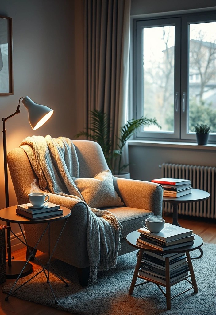 15 Budget-Friendly Living Room Makeover Ideas That Will Transform Your Space! - 9. Create a Reading Nook