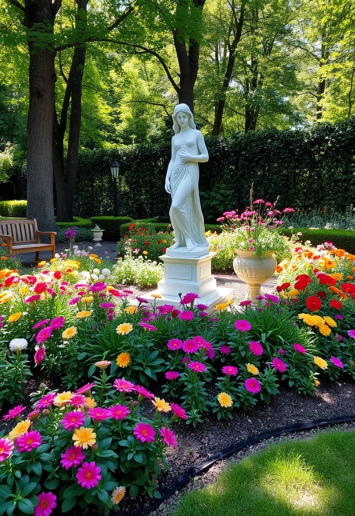 16 Outdoor Decor Ideas That'll Turn Your Backyard Into a Paradise! - 12. Artistic Garden Statues