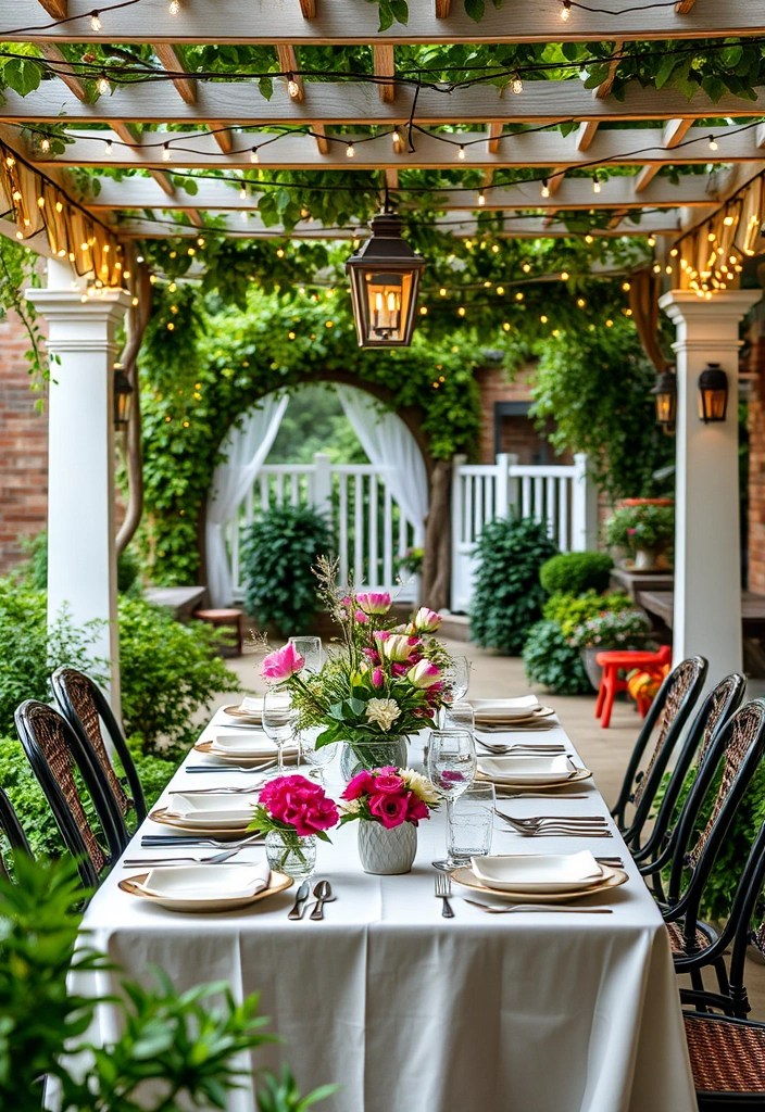 16 Outdoor Decor Ideas That'll Turn Your Backyard Into a Paradise! - 7. Outdoor Dining Setup