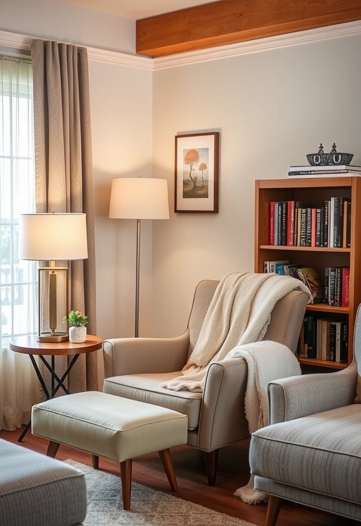 20 Cozy Living Room Ideas That'll Make You Never Want to Leave Home Again! - 12. Cozy Nooks