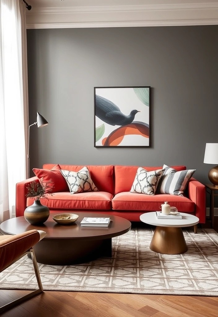 20 Cozy Living Room Ideas That'll Make You Never Want to Leave Home Again! - 18. Focal Point Furniture