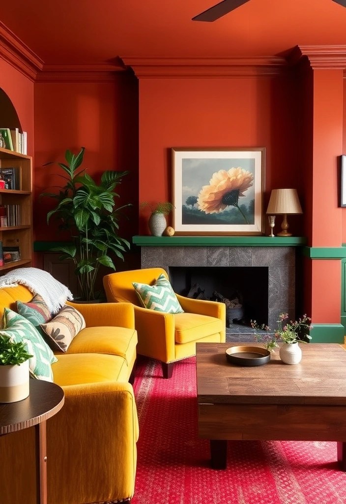 20 Cozy Living Room Ideas That'll Make You Never Want to Leave Home Again! - 2. Warm Color Palettes
