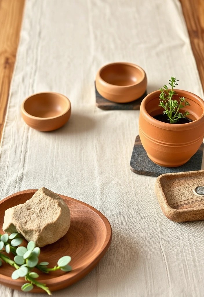 14 Minimalist Scandinavian Decor Tricks That'll Bring Warmth to Your Home! - 10. Warm Up with Earthy Accents