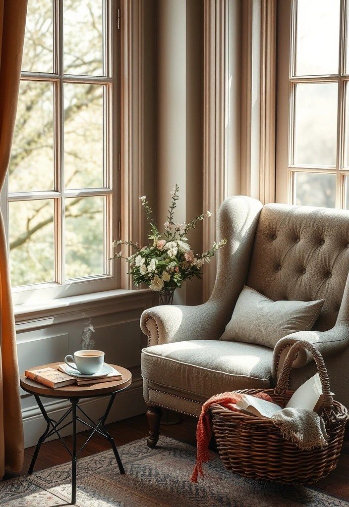 14 Minimalist Scandinavian Decor Tricks That'll Bring Warmth to Your Home! - 6. Create a Cozy Reading Nook