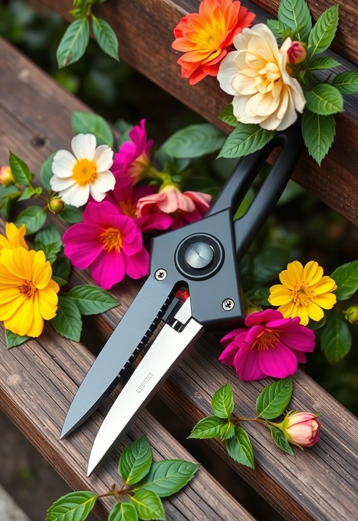 14 Must-Have Garden Tools That Will Make Your Gardening Effortless! - 3. Quality Pruning Shears