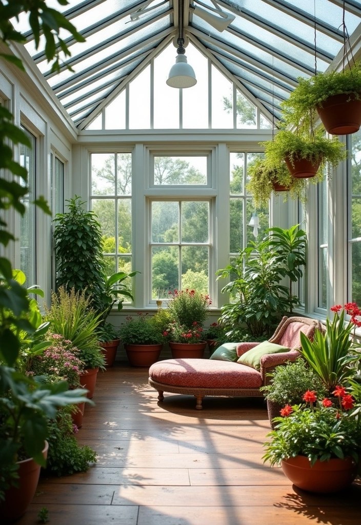 15 Patio Furniture Ideas That'll Transform Your Outdoor Space into a Cozy Oasis (You'll Love #7!) - 15. Greenhouse Style Patio