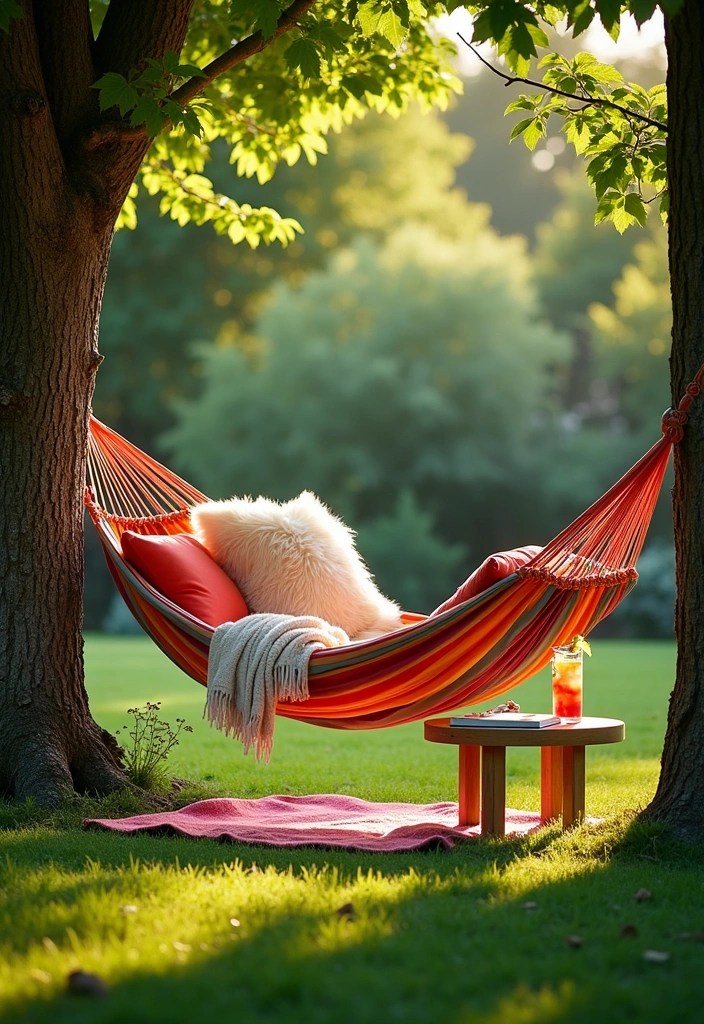 15 Patio Furniture Ideas That'll Transform Your Outdoor Space into a Cozy Oasis (You'll Love #7!) - 4. Hammock Haven