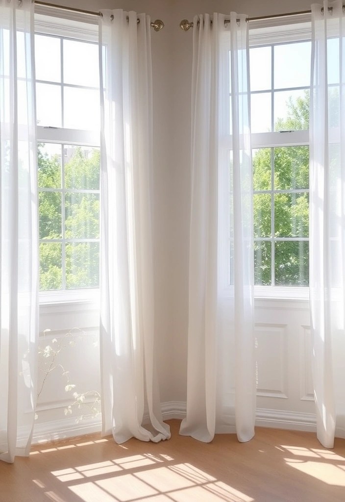 16 Minimalist Home Decor Tips to Declutter Your Space (And Your Mind!) - 10. Opt for Simple Window Treatments