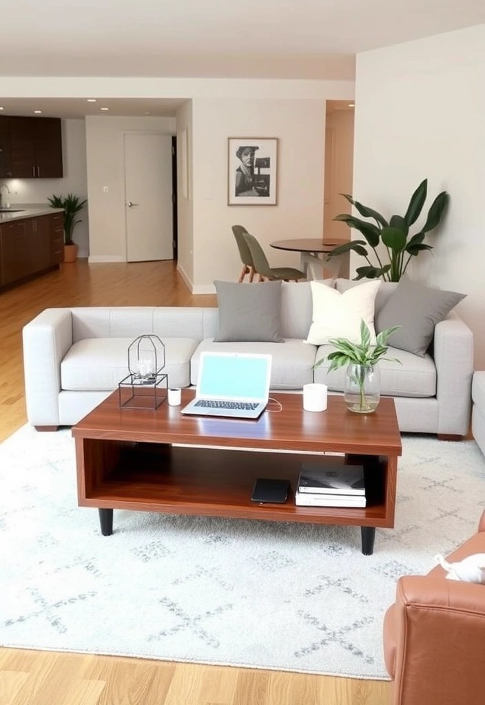 16 Minimalist Home Decor Tips to Declutter Your Space (And Your Mind!) - 5. Use Multi-Functional Furniture