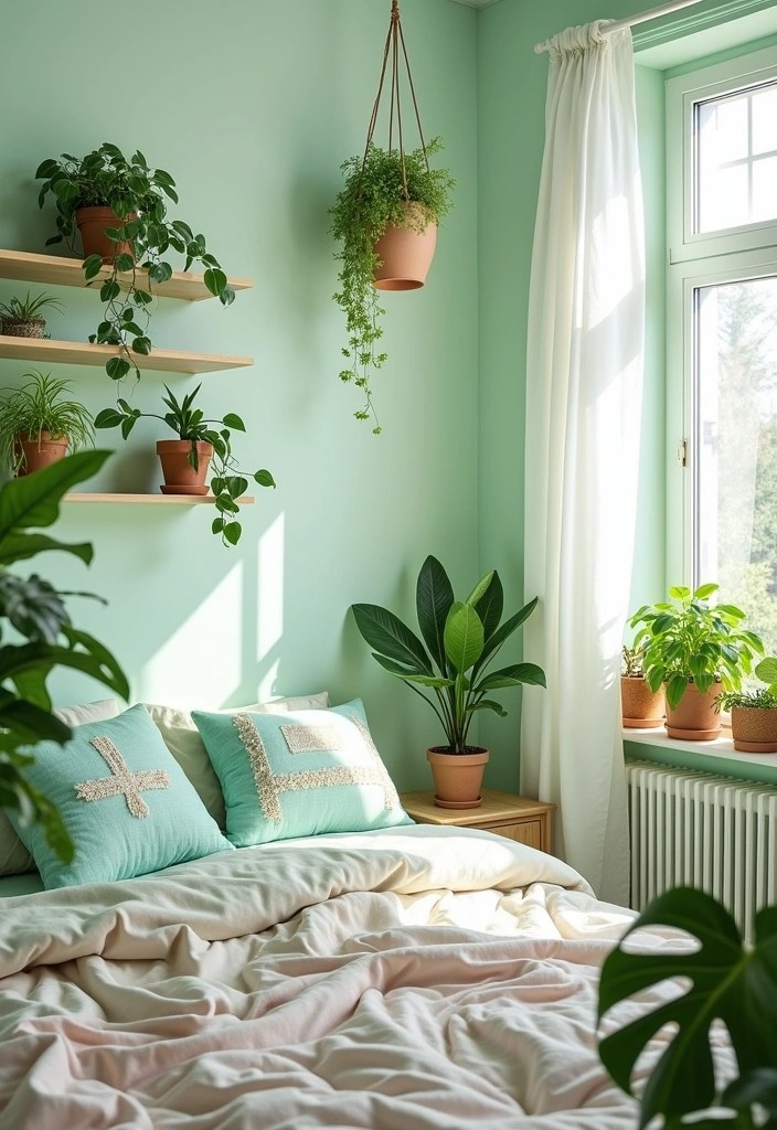 18 Cozy Bedroom Ideas for the Ultimate Relaxation Experience (You Deserve This!) - 5. Greenery and Nature