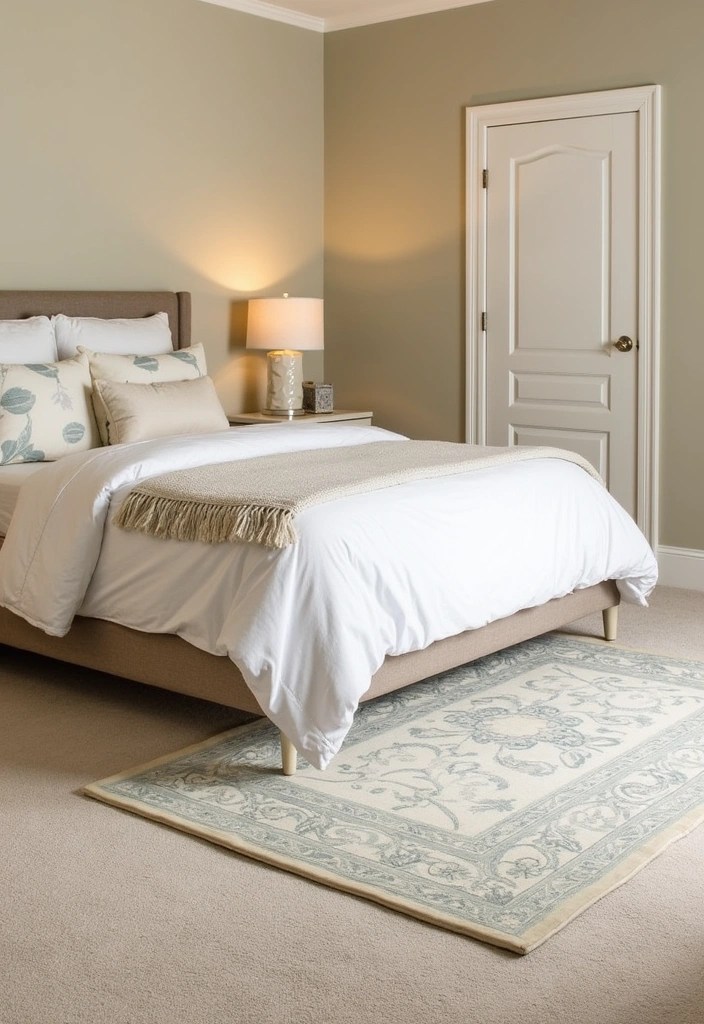 18 Cozy Bedroom Ideas for the Ultimate Relaxation Experience (You Deserve This!) - 7. Soft Flooring Options