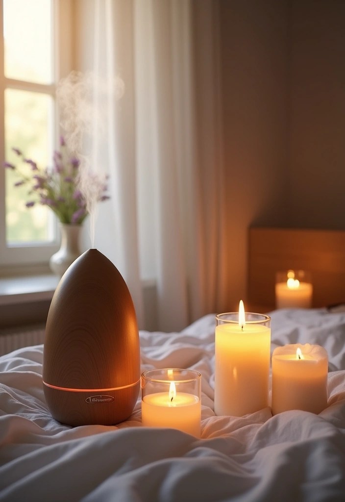 18 Cozy Bedroom Ideas for the Ultimate Relaxation Experience (You Deserve This!) - 8. Scented Serenity