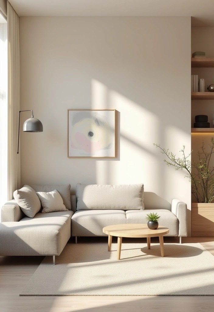 18 Simple Minimalist Home Ideas That'll Clear Your Mind and Space! - 1. Embrace Neutral Tones