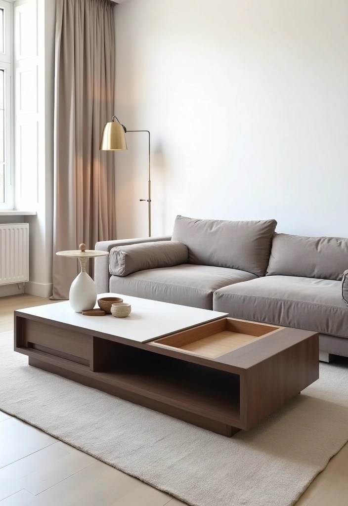 18 Simple Minimalist Home Ideas That'll Clear Your Mind and Space! - 3. Choose Functional Furniture