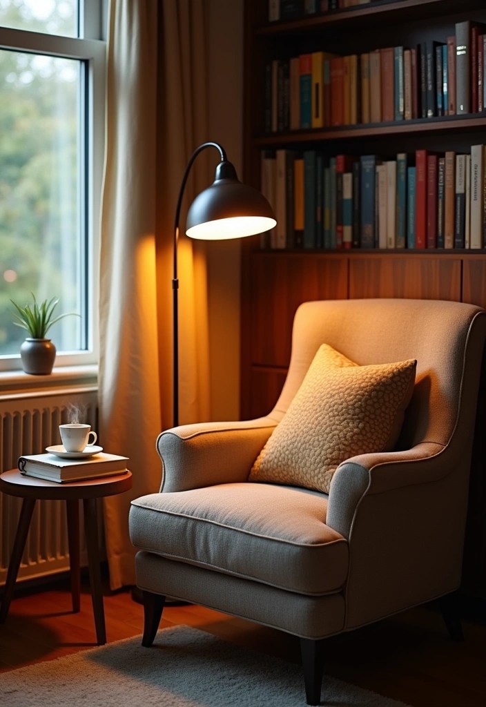 20 Living Room Ideas That'll Make You Want to Curl Up with a Good Book! (You Won't Believe #15!) - 1. The Reading Nook Sanctuary