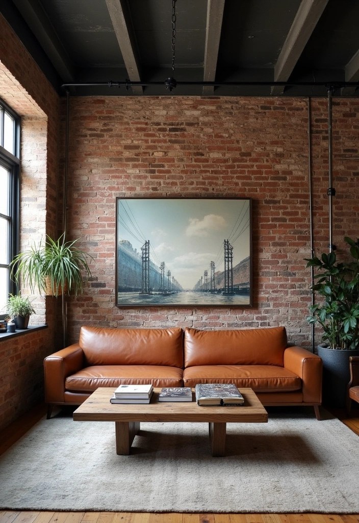 20 Living Room Ideas That'll Make You Want to Curl Up with a Good Book! (You Won't Believe #15!) - 10. Industrial Edge