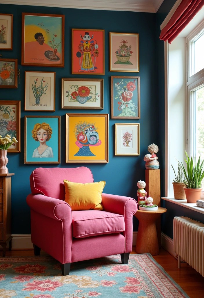 20 Living Room Ideas That'll Make You Want to Curl Up with a Good Book! (You Won't Believe #15!) - 12. Artful Abode