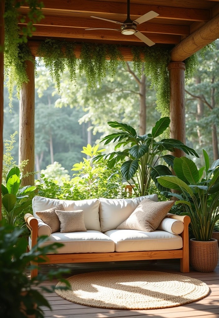 20 Living Room Ideas That'll Make You Want to Curl Up with a Good Book! (You Won't Believe #15!) - 8. Outdoor-Inspired