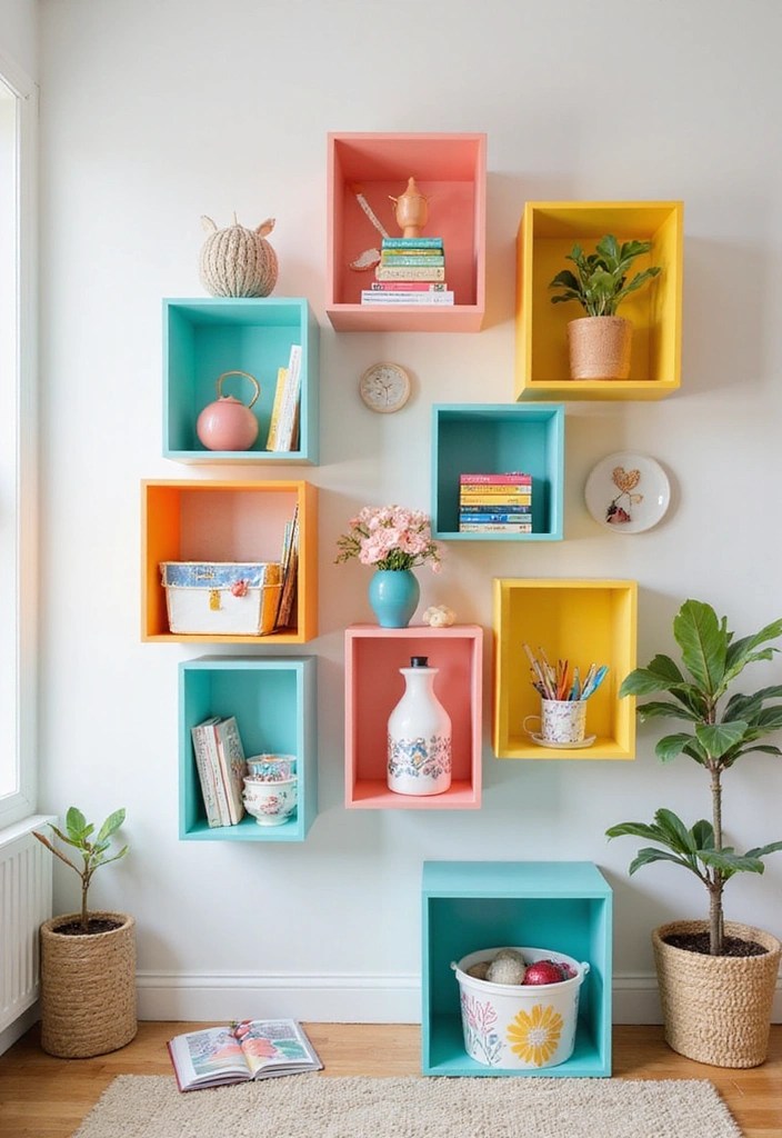 10 Brilliant Shelving Solutions That Will Transform Your Space! - 10. Creative Cube Shelving