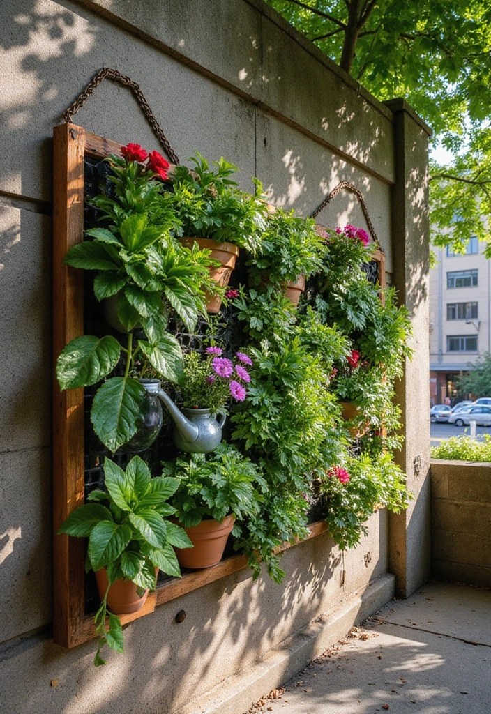 10 Brilliant Small Garden Ideas for City Dwellers (Your Neighbors Will Be Jealous of #2!) - 1. Vertical Gardens: Going Up!