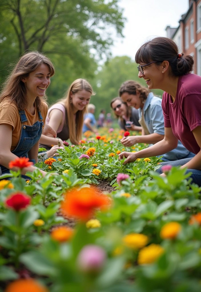 10 Brilliant Small Garden Ideas for City Dwellers (Your Neighbors Will Be Jealous of #2!) - 10. Community Gardens: Grow Together