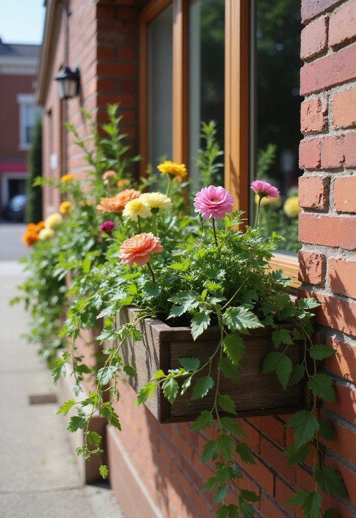 10 Brilliant Small Garden Ideas for City Dwellers (Your Neighbors Will Be Jealous of #2!) - 5. Window Boxes: Bringing Beauty to Your Sill