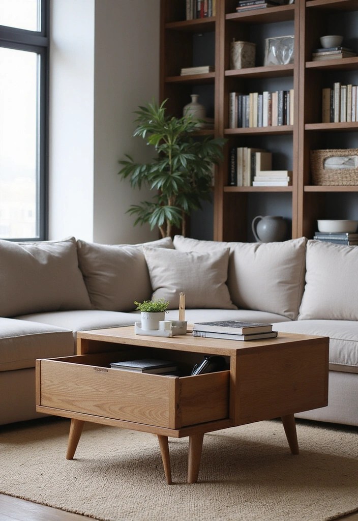 10 Cozy Minimalism Tips to Transform Your Space Into an Inviting Haven This Season! - 6. Opt for Multi-Functional Furniture