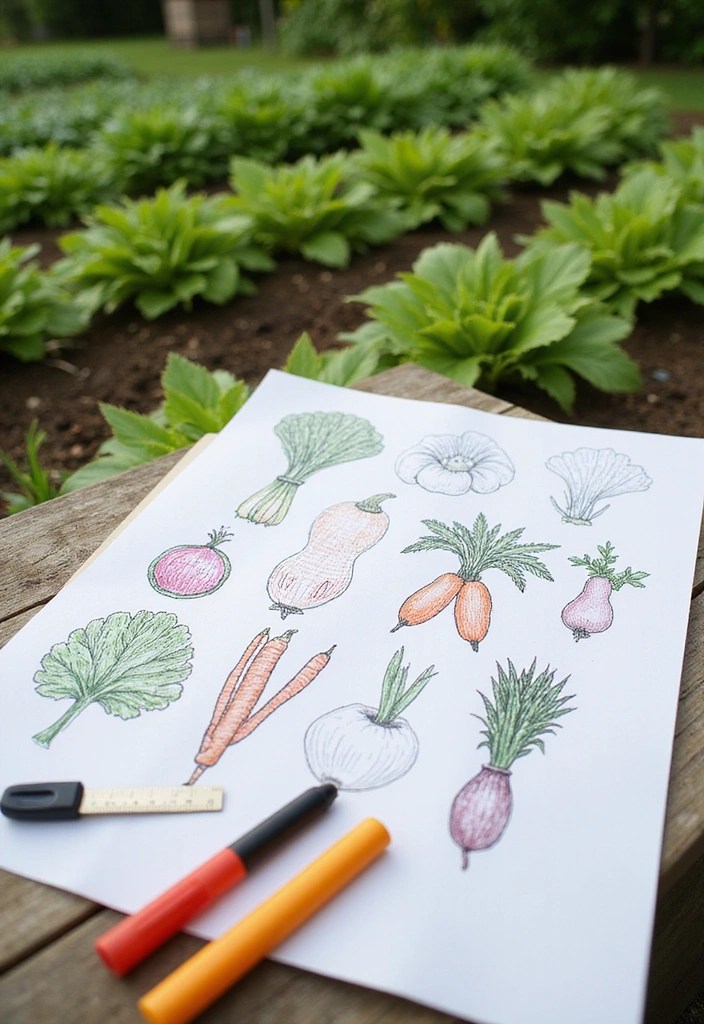 10 Essential Tips for Growing Vegetables That'll Make You a Gardening Pro! - 3. Plan Your Garden Layout