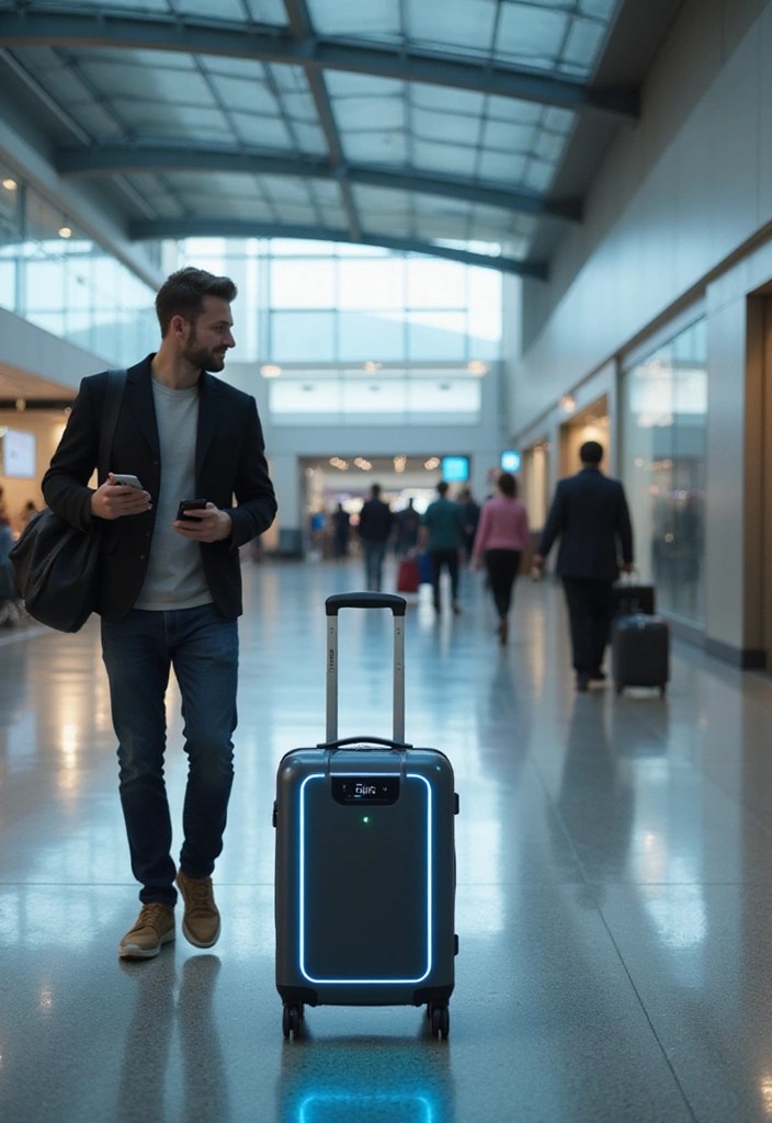 10 Essential Travel Gadgets for 2025 That Will Change How You Explore the World! - 1. Smart Luggage That Follows You