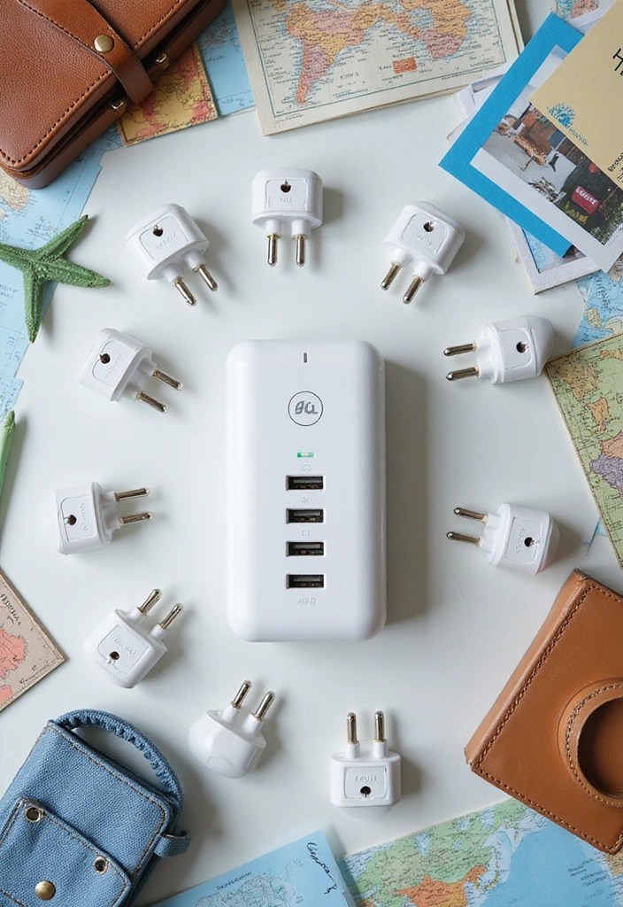 10 Essential Travel Gadgets for 2025 That Will Change How You Explore the World! - 5. Universal Travel Adapters