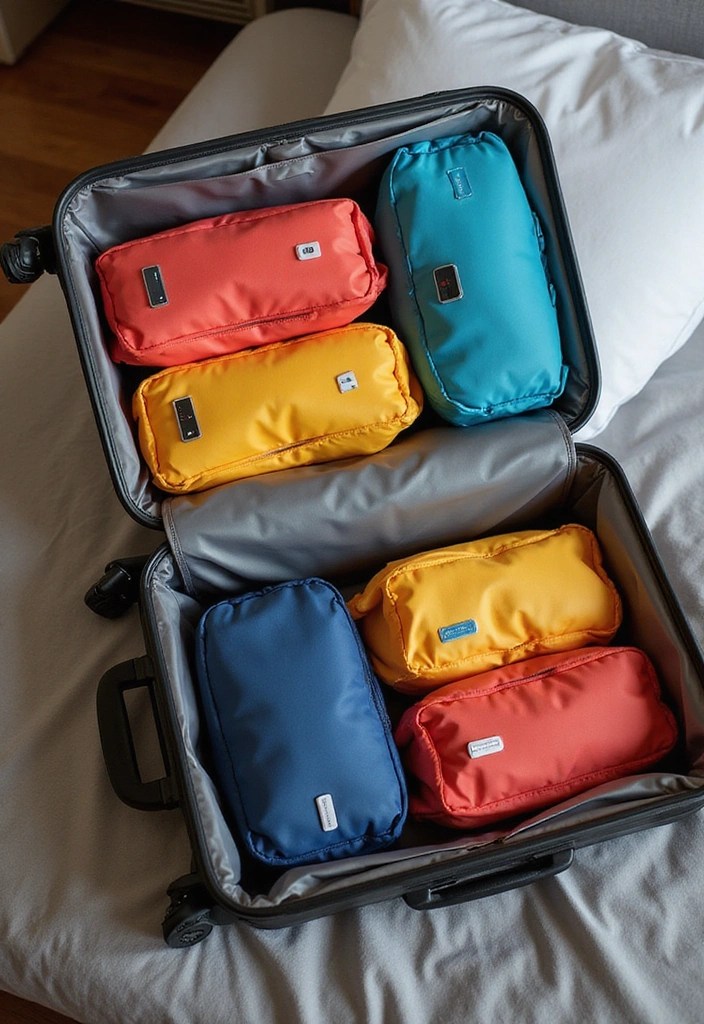 10 Essential Travel Gadgets for 2025 That Will Change How You Explore the World! - 9. Smart Packing Cubes