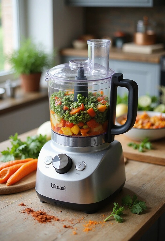 10 Must-Have Cooking Gadgets That Will Change Your Kitchen Game Forever! - 6. Food Processor