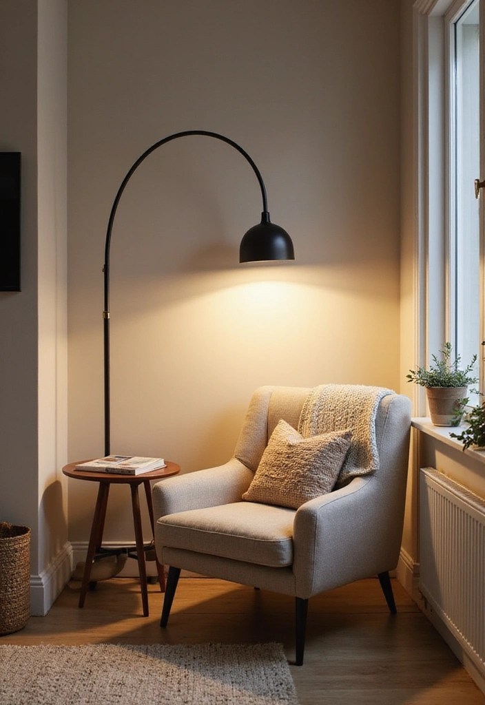 10 Stylish Minimalist Lamps That Will Transform Your Space! - 1. The Sculptural Beauty of the Arc Lamp