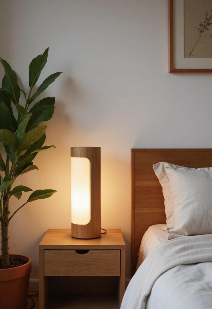 10 Stylish Minimalist Lamps That Will Transform Your Space! - 9. The Warmth of Natural Materials