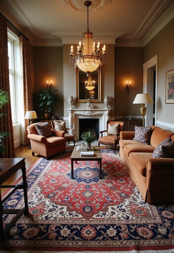 10 Textured Rug Ideas That Bring Instant Warmth and Comfort to Any Room! - 8. Elegant Oriental Rugs for Timeless Style