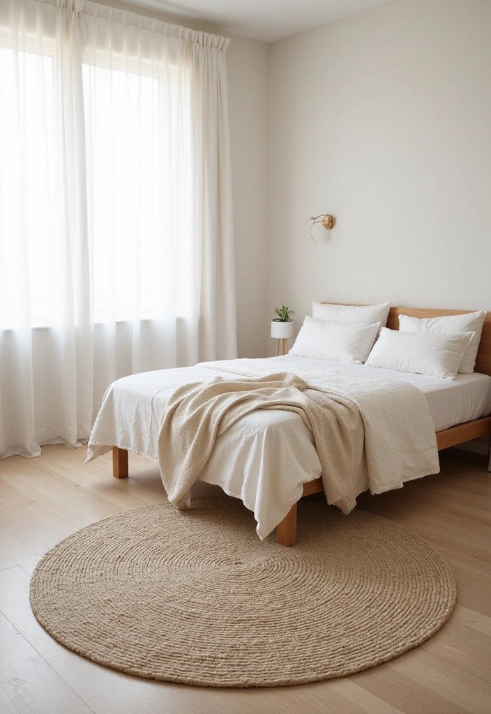 10 Textured Rug Ideas That Bring Instant Warmth and Comfort to Any Room! - 9. Minimalist Rugs for Simple Serenity