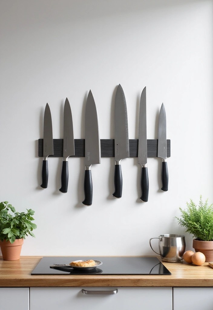 12 Kitchen Appliances That Will Organize Your Space Like a Pro! - 11. Magnetic Knife Strip