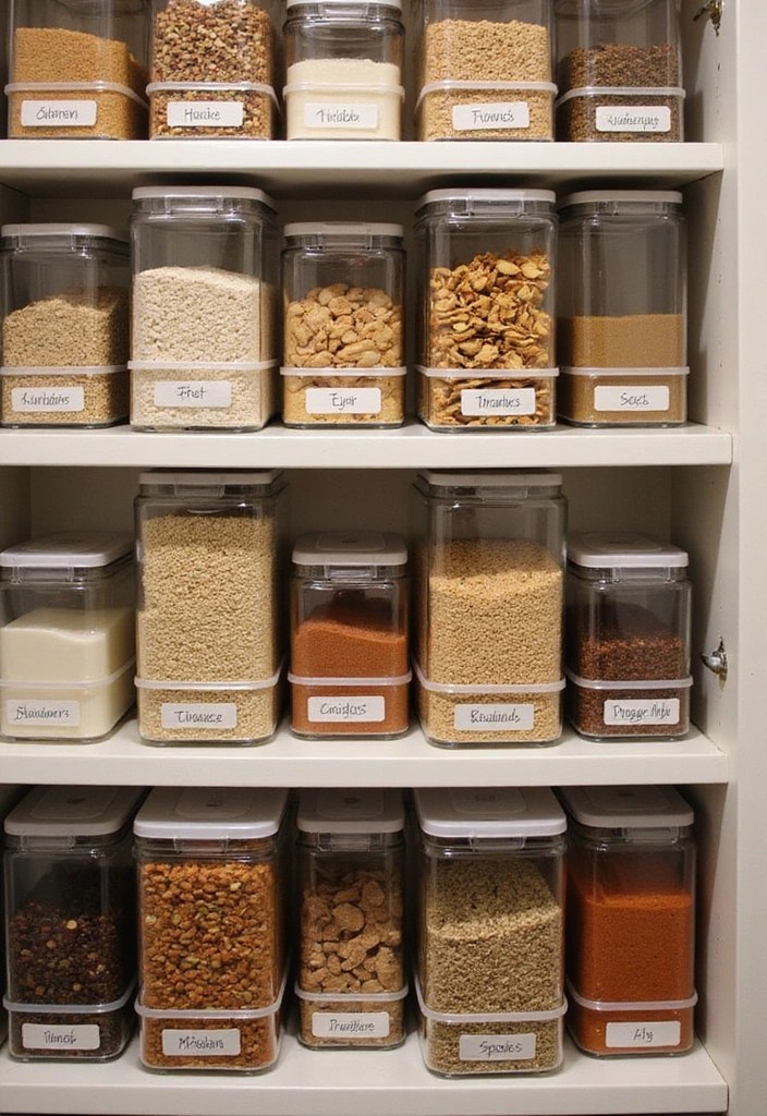 12 Kitchen Appliances That Will Organize Your Space Like a Pro! - 4. Vertical Food Storage Container Set