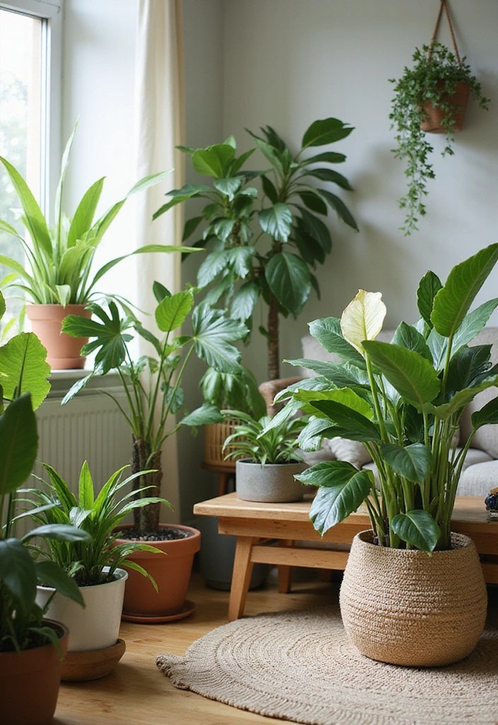 12 Relaxation Home Decor Ideas That Will Instantly Melt Your Stress Away! - 10. Indoor Plants for Fresh Air