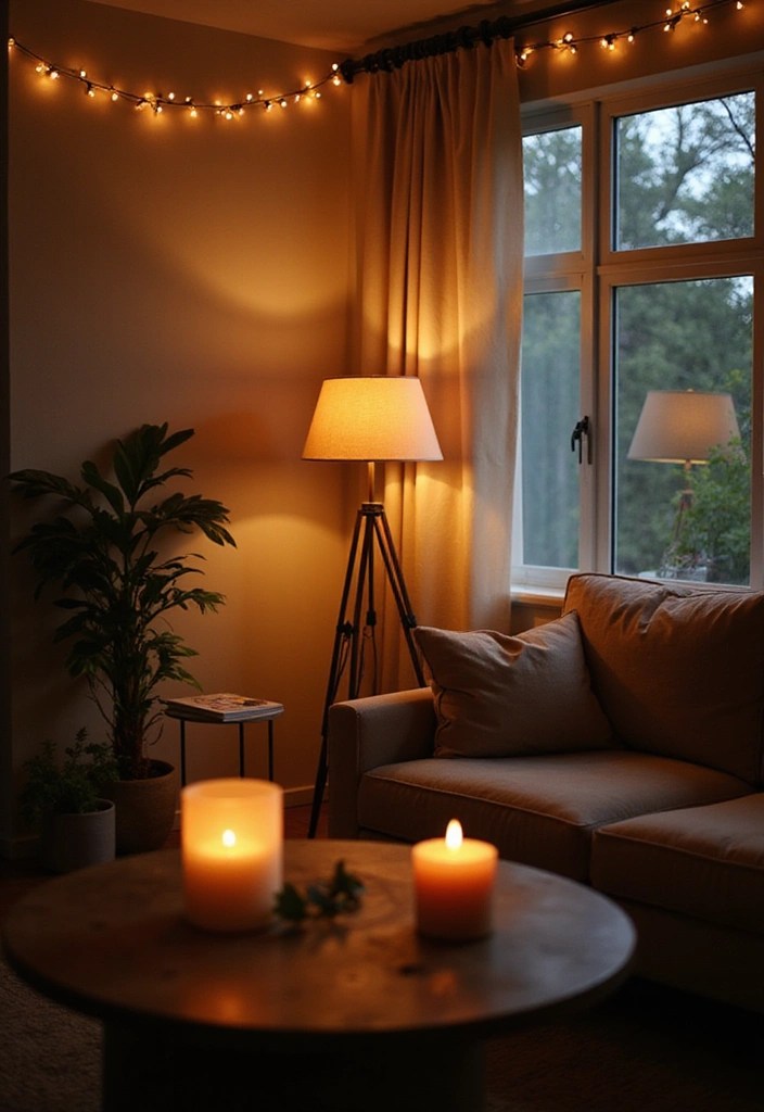 12 Relaxation Home Decor Ideas That Will Instantly Melt Your Stress Away! - 4. Soft Lighting for a Calming Atmosphere