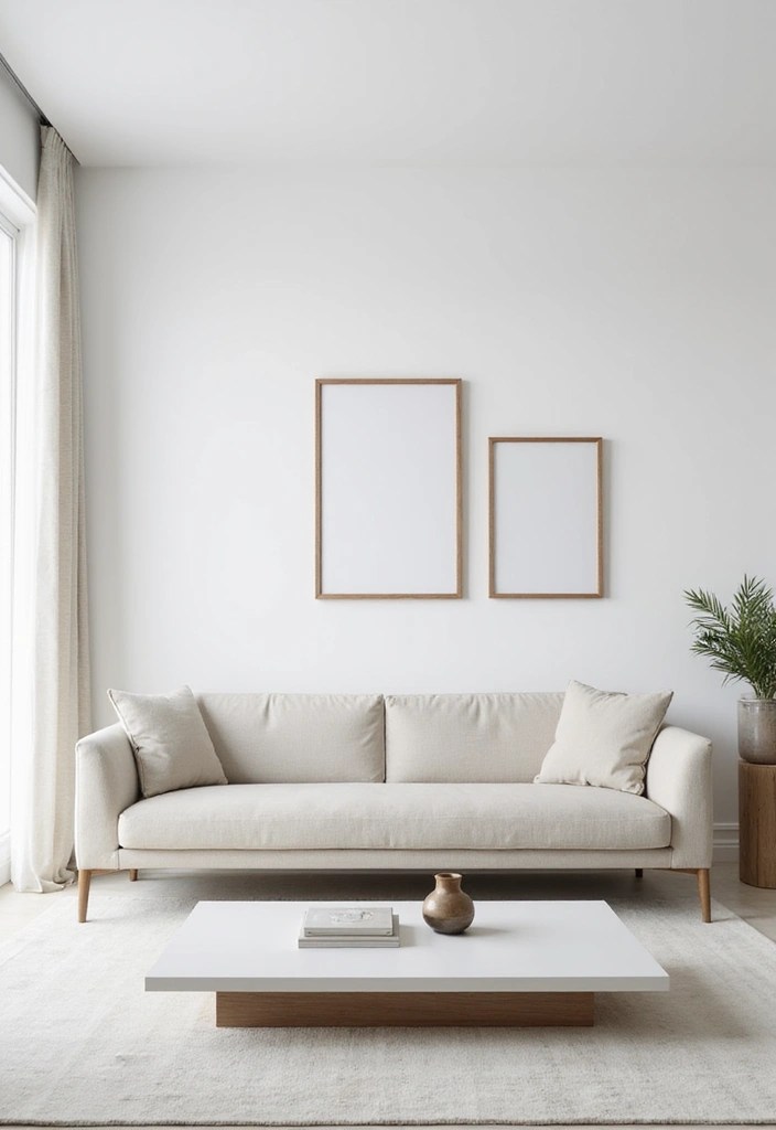 12 Relaxation Home Decor Ideas That Will Instantly Melt Your Stress Away! - 5. Minimalist Decor for Clarity