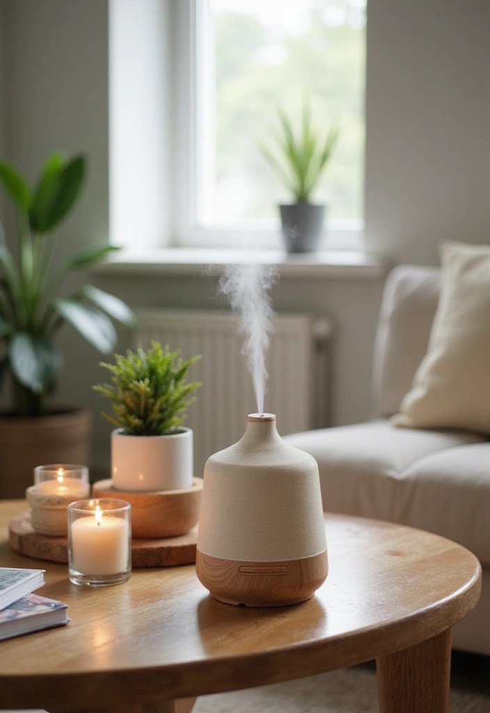 12 Relaxation Home Decor Ideas That Will Instantly Melt Your Stress Away! - 6. Aromatherapy Diffusers for Scented Serenity