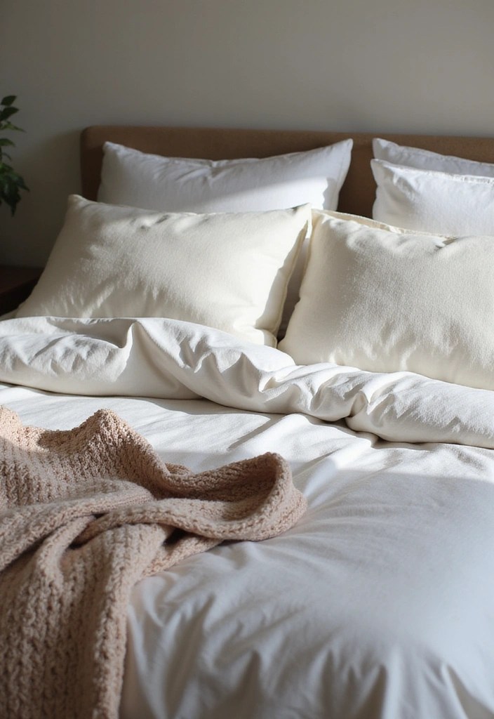 12 Spring Bedroom Inspirations That Will Transform Your Space into a Cozy Retreat! - 3. Cozy Textures: Layered Linens and Throws