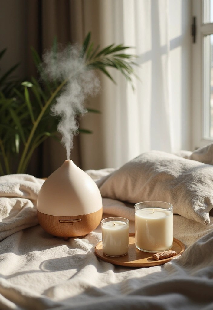 12 Spring Bedroom Inspirations That Will Transform Your Space into a Cozy Retreat! - 7. Aromatherapy: Scents of Spring