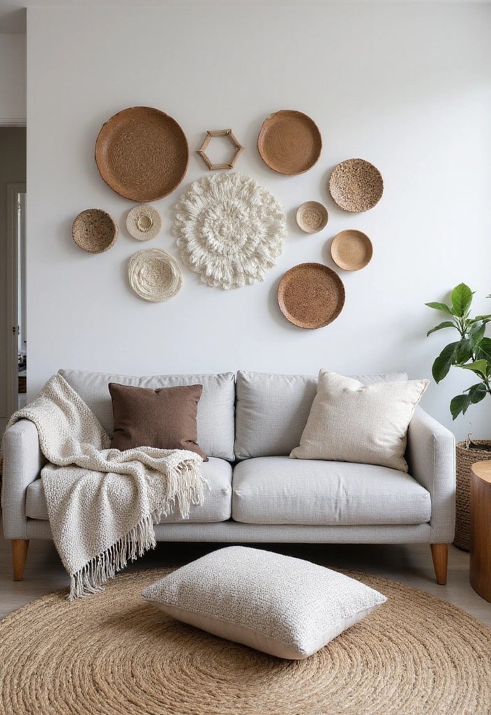 12 Stylish Scandinavian Spring Living Room Ideas That Will Transform Your Space! - 11. Layered Textures