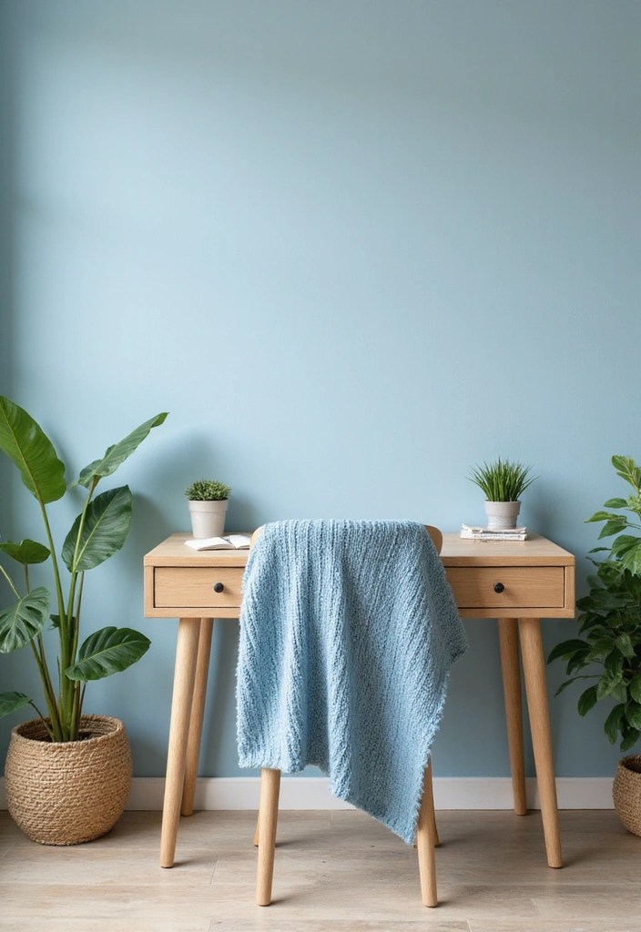 12 Vibrant Spring Color Ideas to Instantly Freshen Up Your Home! - 11. Soft Blue and Warm Beige