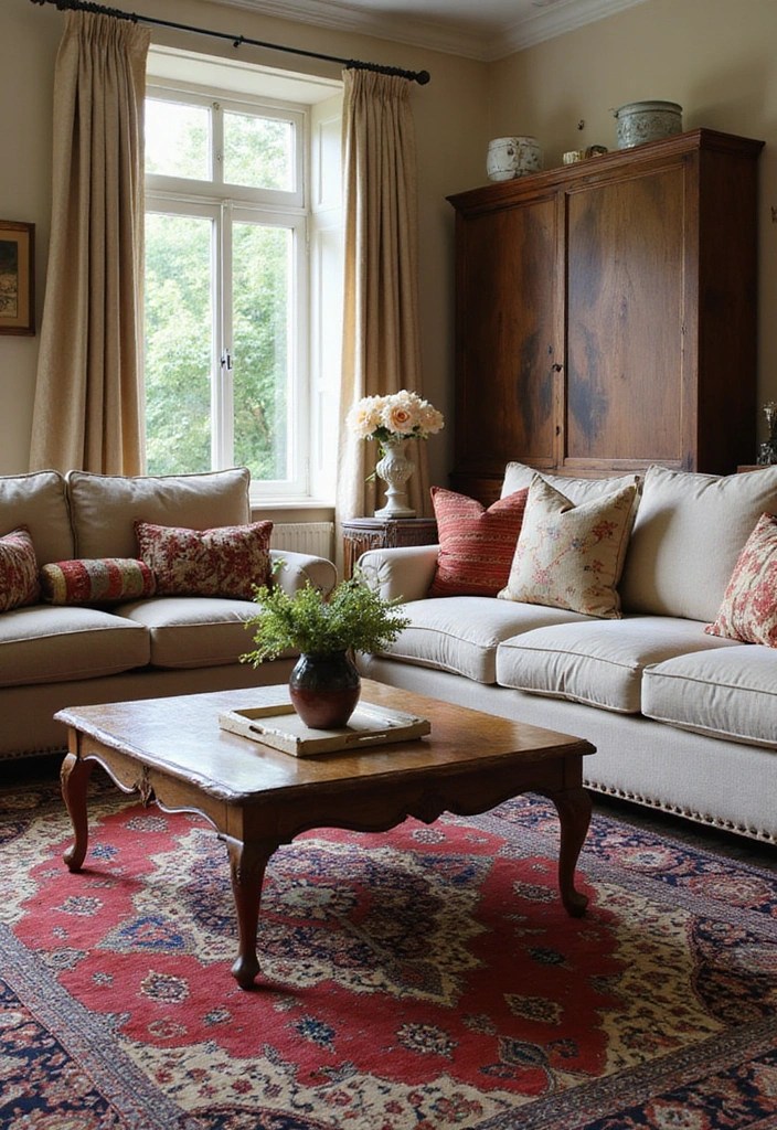 12 Vintage Home Decor Ideas That Will Add Timeless Charm to Your Space! - 10. Vintage Rugs